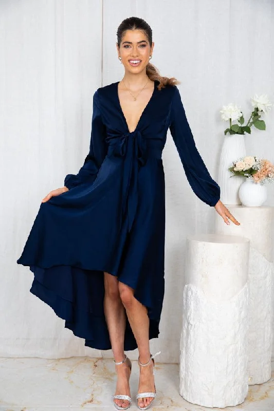 Party Dress Bryleigh Dress - Navy