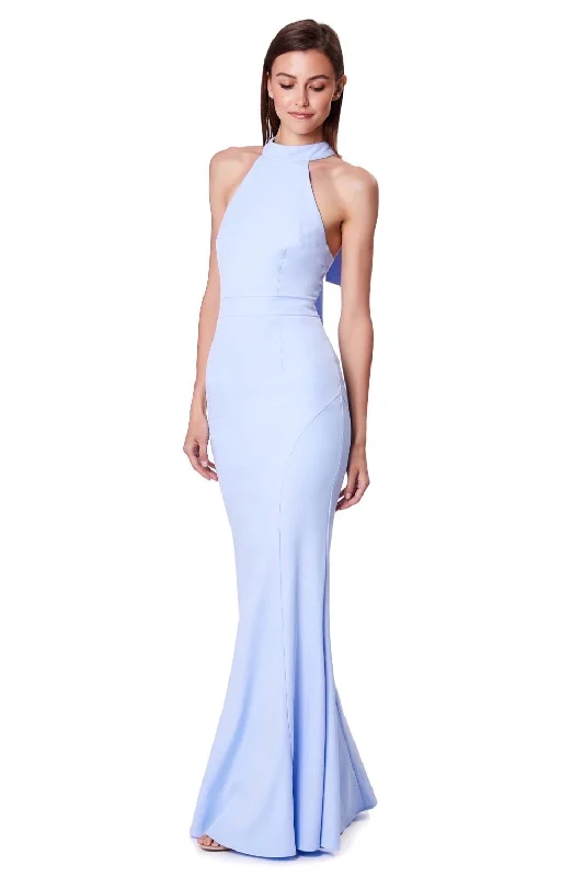 Ball Gown Caden Halter Neck Maxi Dress