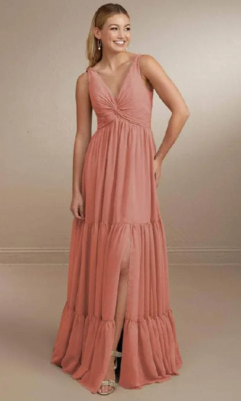 Rose Gold Dress Christina Wu Celebration 22161 - Twisted Knot Bridesmaid Dress