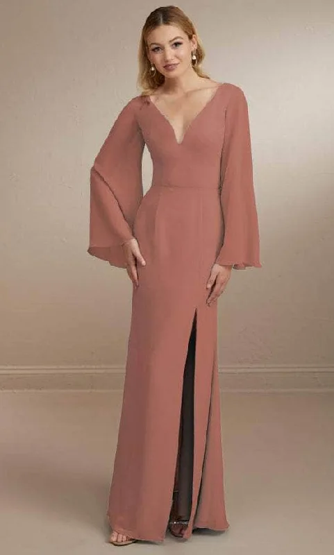 Ruched Satin Dress Christina Wu Celebration 22164 - Long Evening Gown