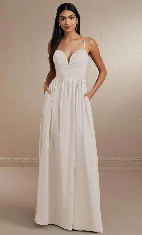 Side Slit Gown Christina Wu Celebration 22166 - Deep Sweetheart Gown