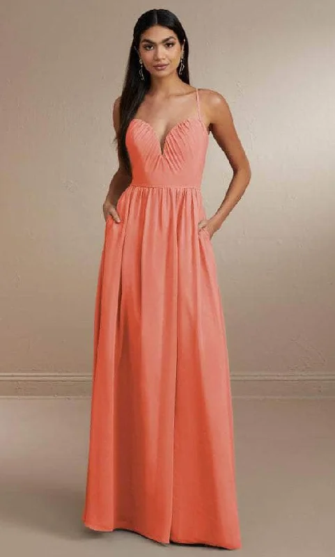 Simple Chiffon Dress Christina Wu Celebration 22166 - Evening Gown
