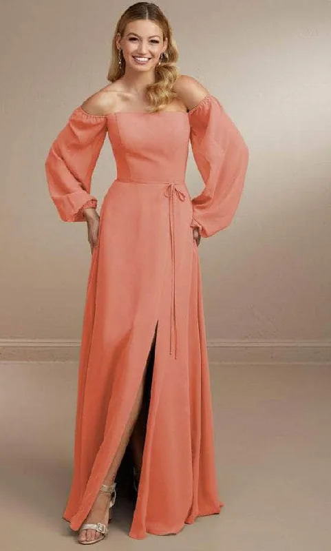 Modest Gown Christina Wu Celebration 22175 - Long Sleeve Dress