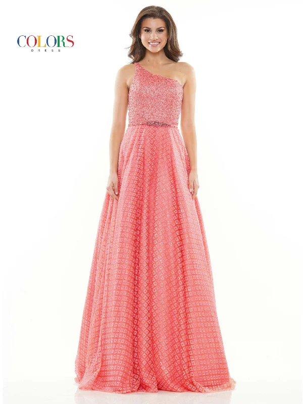 Off-Shoulder Dress Colors 2670 Colors Long Formal Glitter Prom Ball Gown