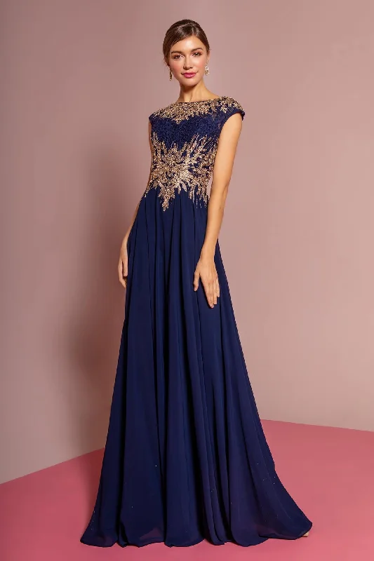 Ruched Gown Formal Plus Size Long Dress Mother of the Bride