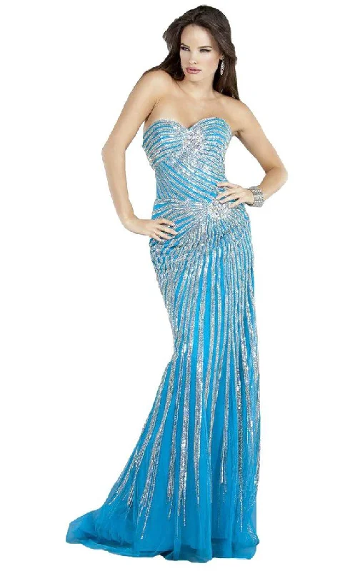 Velvet Dress Jovani 4343 Long Formal Strapless Prom Dress