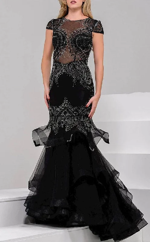 Ball Gown Jovani 47927 Long Mermaid Formal Gown