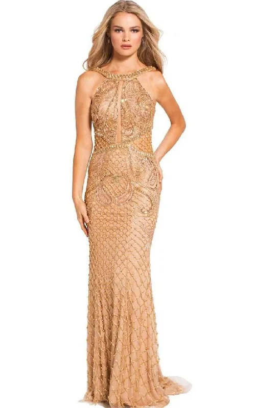 Elegant Tulle Gown Jovani 50127 Long Sexy Formal Prom Dress