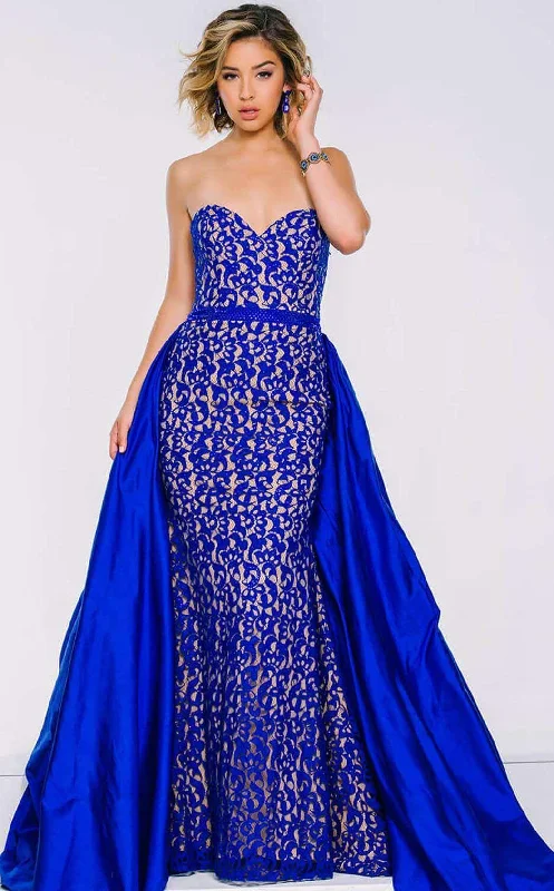 Evening Gown Jovani 35052 Strapless Long Prom Gown