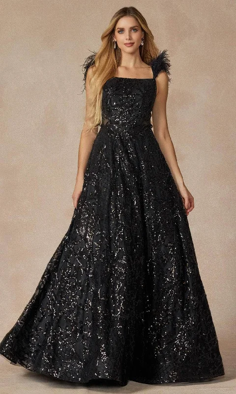 Brocade Formal Dress Juliet Dresses 297 - Scoop Sleeveless Evening Gown