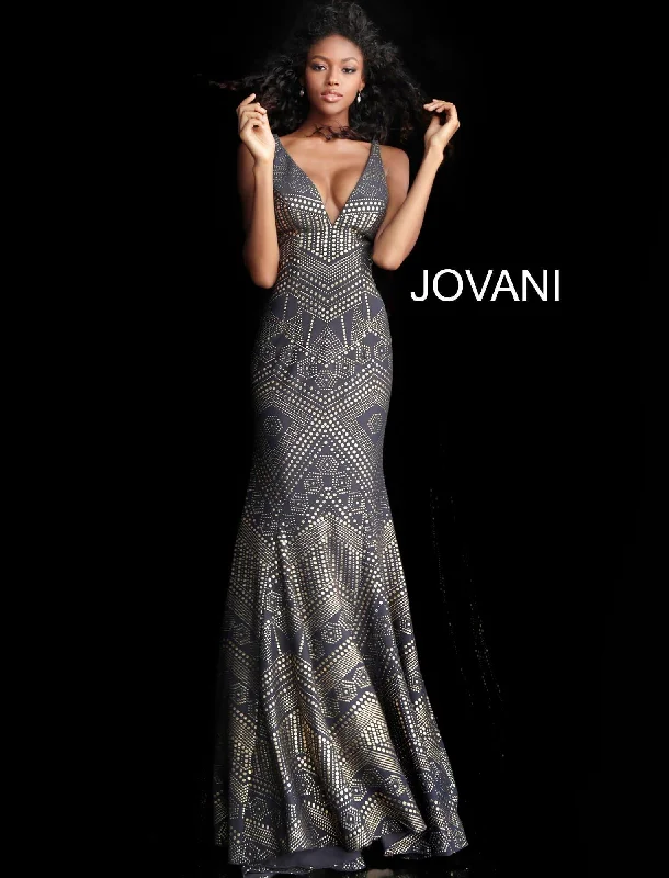 Ruched Satin Dress Jovani 67844 Long Formal Prom Dress