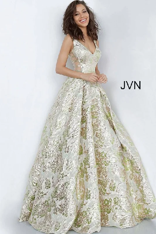 Empire Waist Gown Jovani 3809 Long Prom Ball Gown