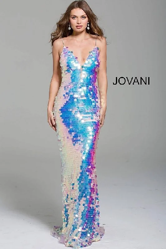 Burgundy Maxi Dress Jovani 59838 Prom Long Dress