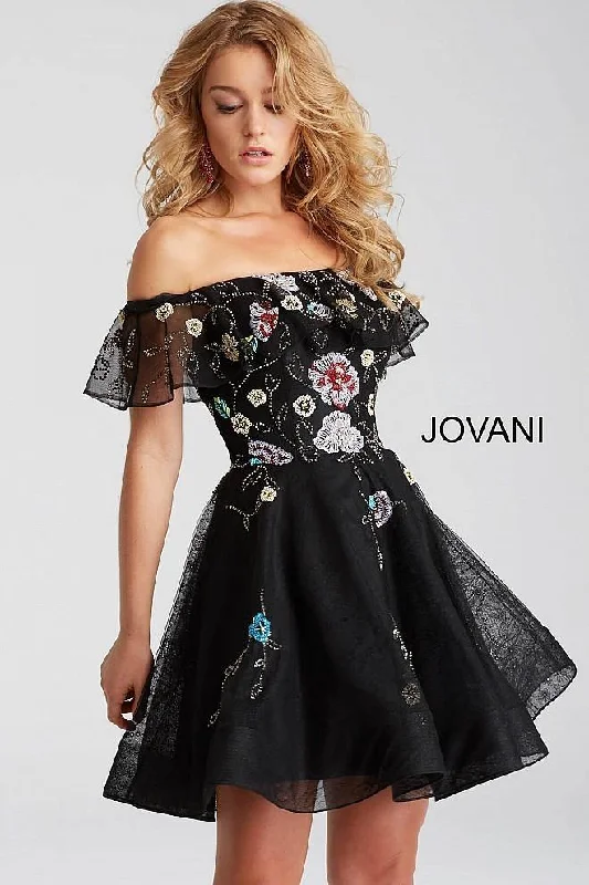 Fancy Evening Dress Jovani 54430 Short Dress Cocktail