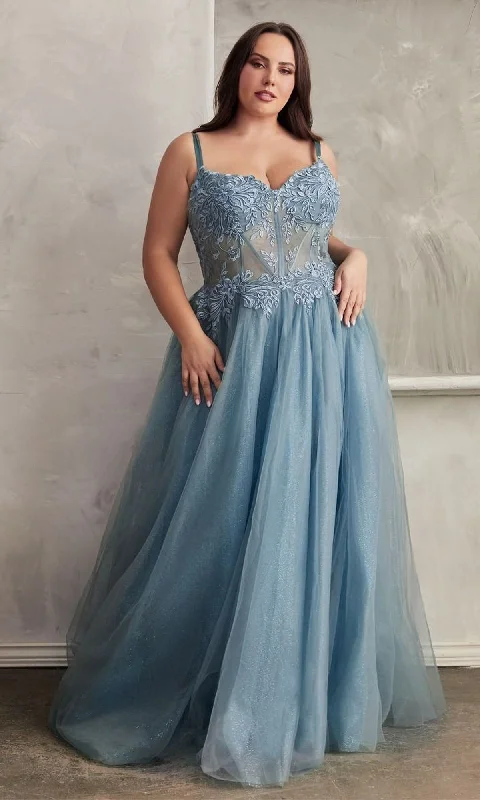 Luxury Dress Long Plus-Size Formal Dress C150C by Ladivine