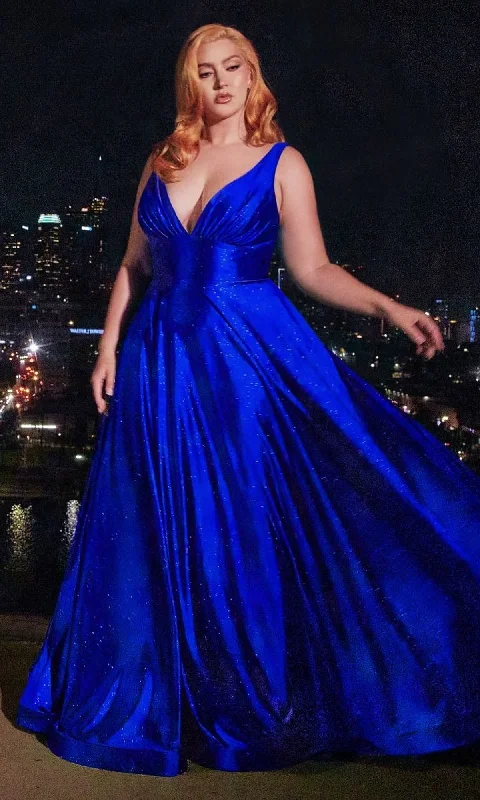 Ball Gown Long Plus-Size Formal Dress Cc2349C by Ladivine