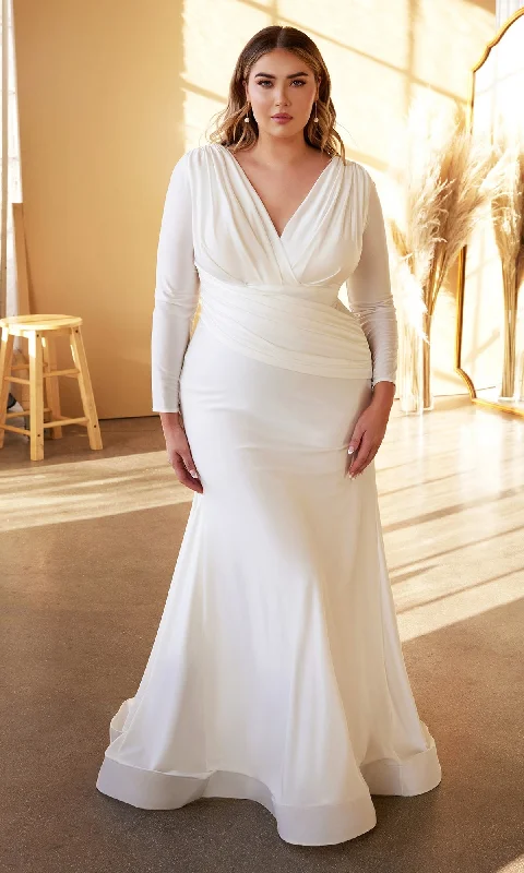 Unique Formal Dress Long Plus-Size Formal Dress CD0169C by Ladivine