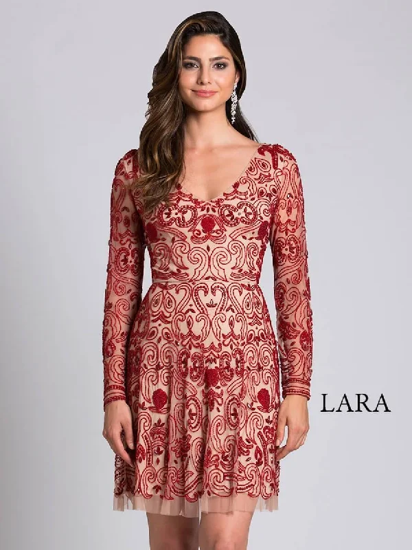 Royal Blue Dress Lara Dresses Long Sleeve Cocktail Dress 33414