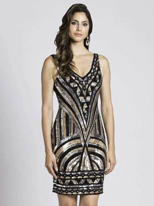 Floor-Length Gown Lara Dresses Formal Short Dress 33581