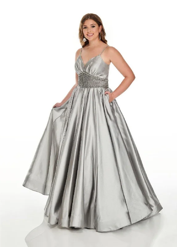 Showstopper Dress Rachel Allan Long Plus Size Prom Dress