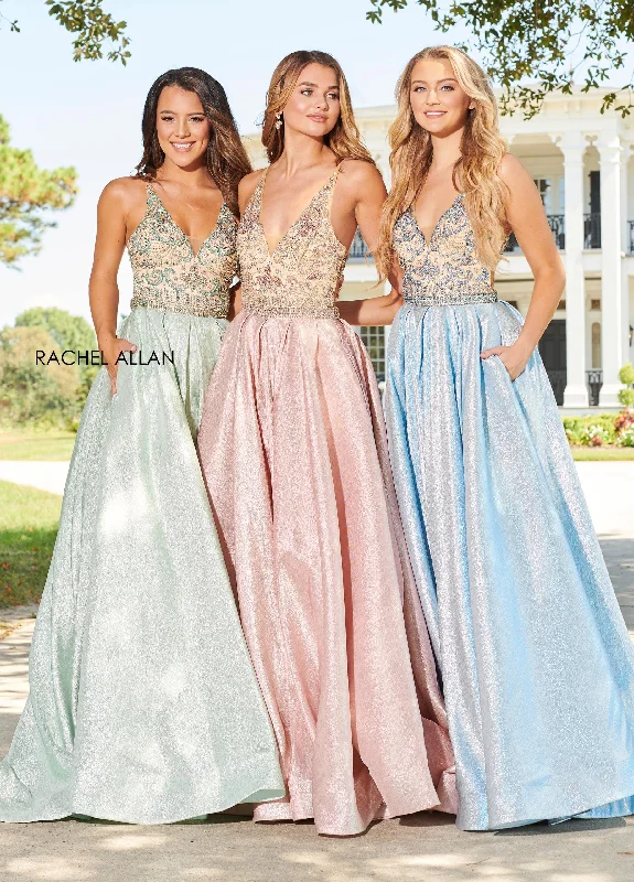 Winter Ball Gown Rachel Allan Long Prom Dress Evening Gown