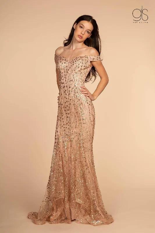 Show-Stopping Evening Gown Long Prom Sequin Prom Evening Formal Dress