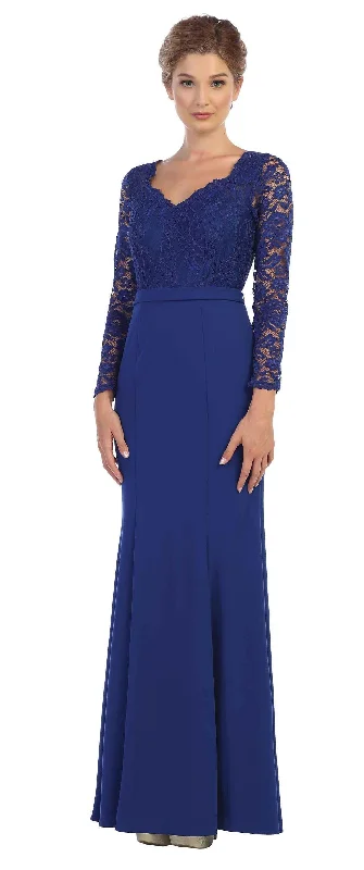Sweetheart Neckline Dress Long Sleeve Mother of the Bride Formal Dress Sale