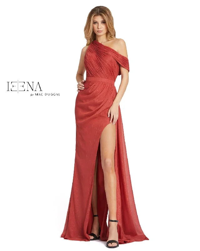 Chic Maxi Dress Mac Duggal 49291 Long One Shoulder Prom Gown