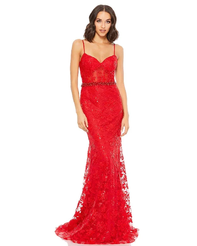 Fancy Embellished Dress Mac Duggal 12406 Long Prom Dress