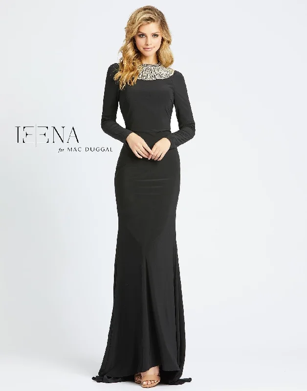 Ruched Satin Dress Mac Duggal 25926 Long Prom Dress