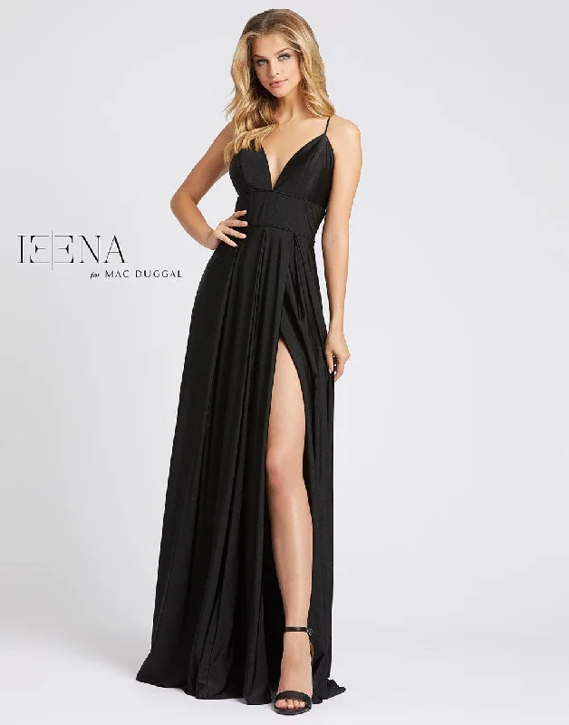 Knee-Length Dress Mac Duggal 26165 Long Prom Dress
