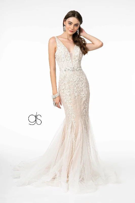 Sparkly Dress Mermaid Style Long Wedding Dress Sale