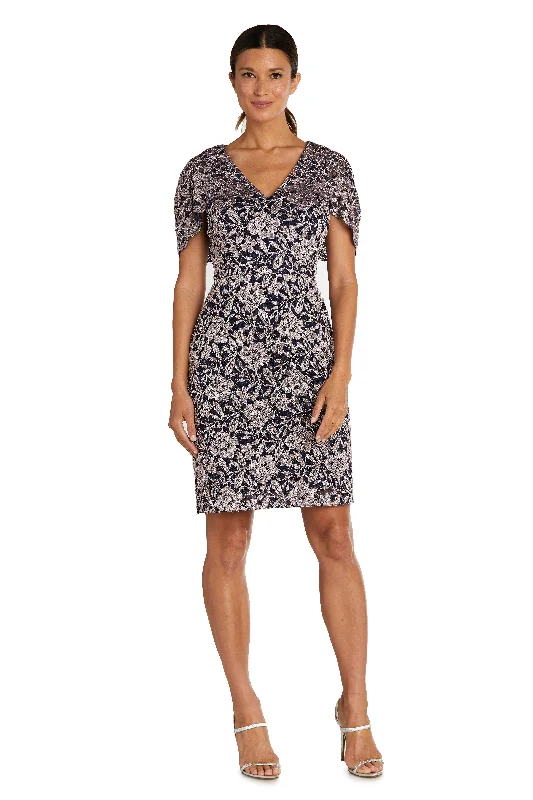 Unique Formal Dress Nightway Short Cocktail Lace Dress 22046
