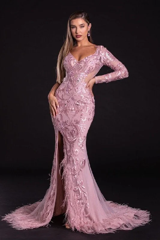 Tulle Gown Portia And Scarlett 21126 Long Formal Prom Dress