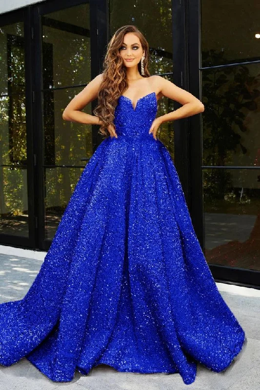 Bold Red Dress Portia And Scarlett 21208 Prom Long Ball Gown Sale