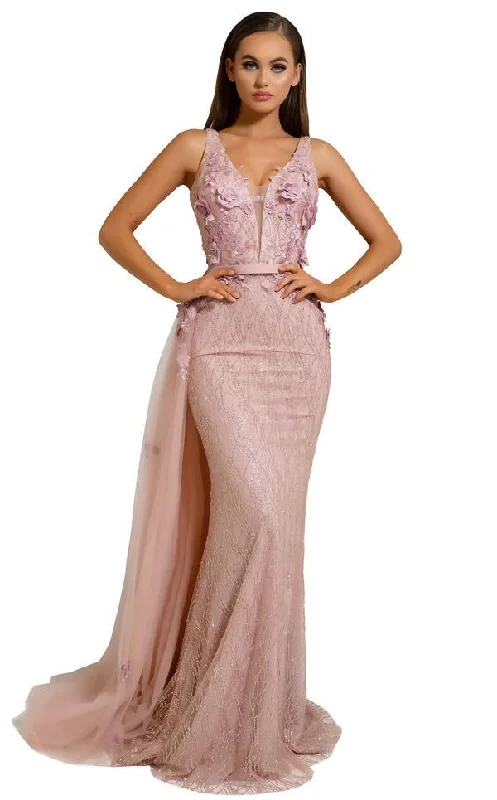 Vintage Gown Portia And Scarlett 6014 Long Formal Evening Gown