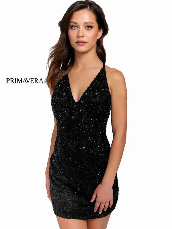 Minimalist Gown Primavera Couture Homecoming Short Prom Dress 3859