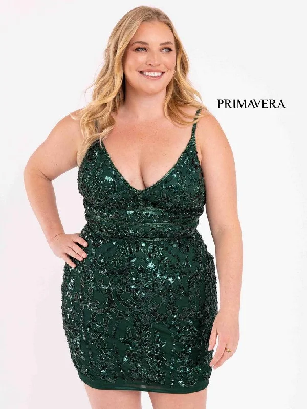 Chiffon Dress Primavera Couture Short Fitted Plus Size Dress 3882