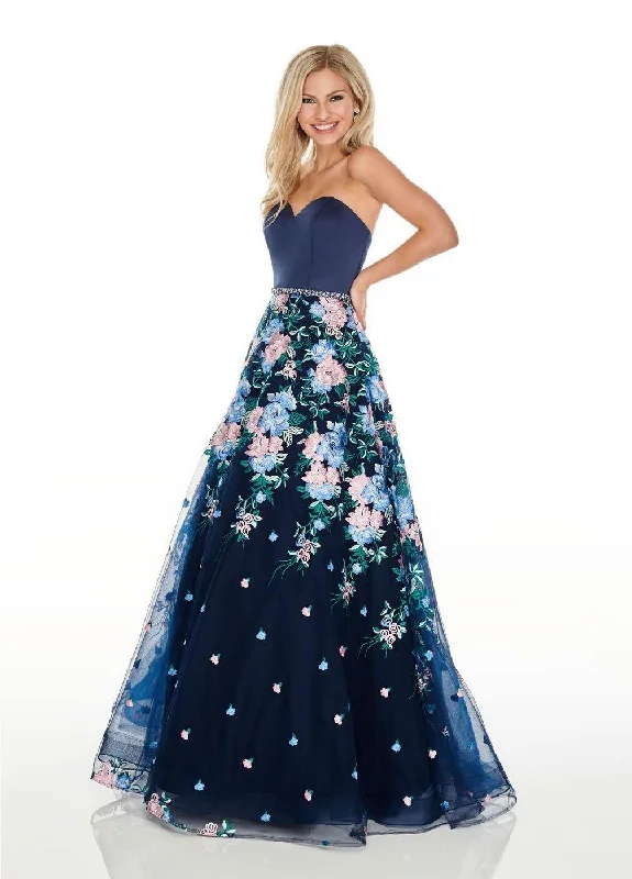 Glam Ball Gown Rachel Allan Prom Long Dress Ball Gown