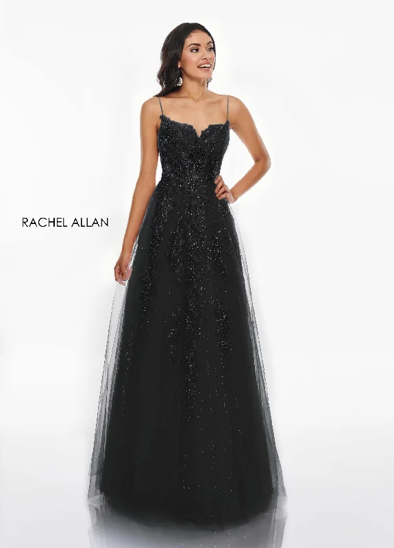 Vintage Lace Dress Rachel Allan Prom Long Dress Evening Gown