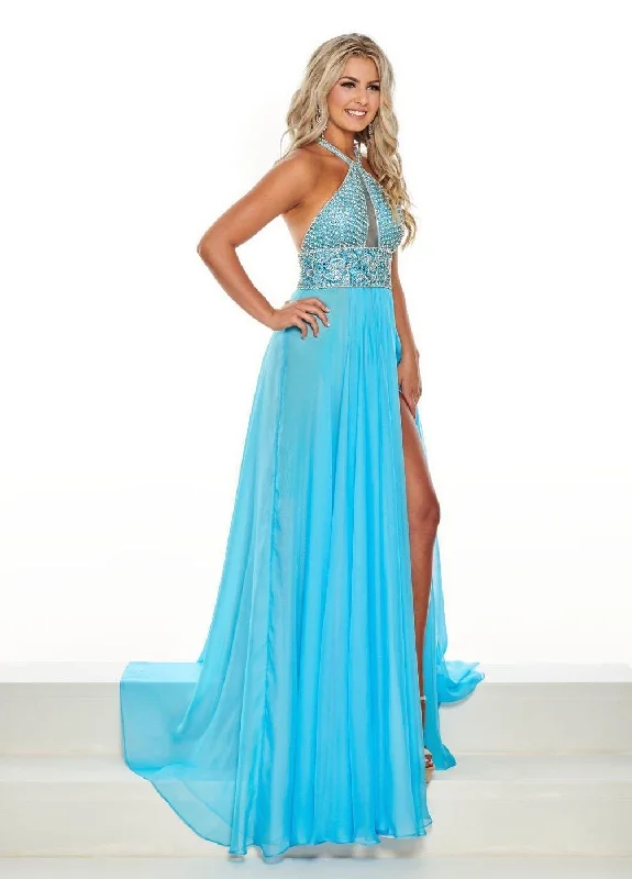 Knee-Length Dress Rachel Allan Prom Long Dress Evening Gown