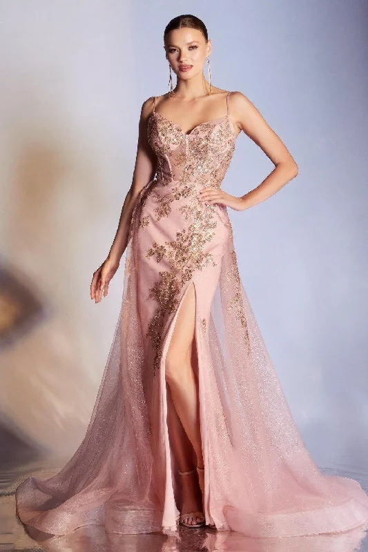 Chic Maxi Dress Cinderella Divine CR857 Prom Long Dress Evening Gown