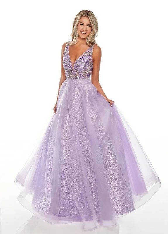 Lush Satin Gown Rachel Allan Prom Long Dress Evening Gown