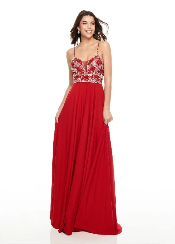 Subtle Shine Dress Rachel Allan Prom Long Dress Evening Gown