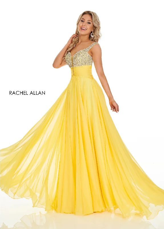 Sweetheart Neckline Dress Rachel Allan Prom Long Formal Dress