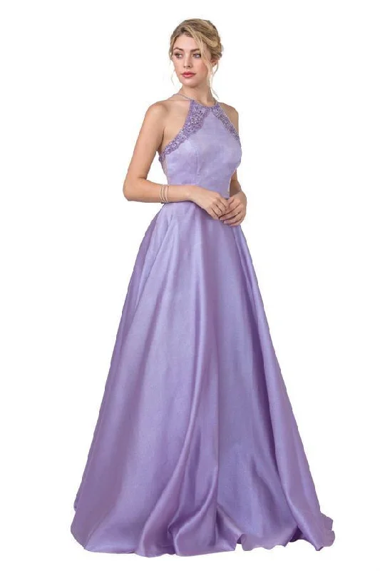 Peplum Dress Prom Long Formal Halter Evening Dress