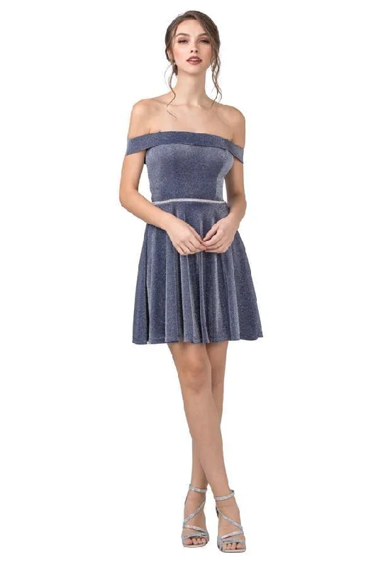 Timeless Gown Prom Short Off Shoulder Homecoming Dress