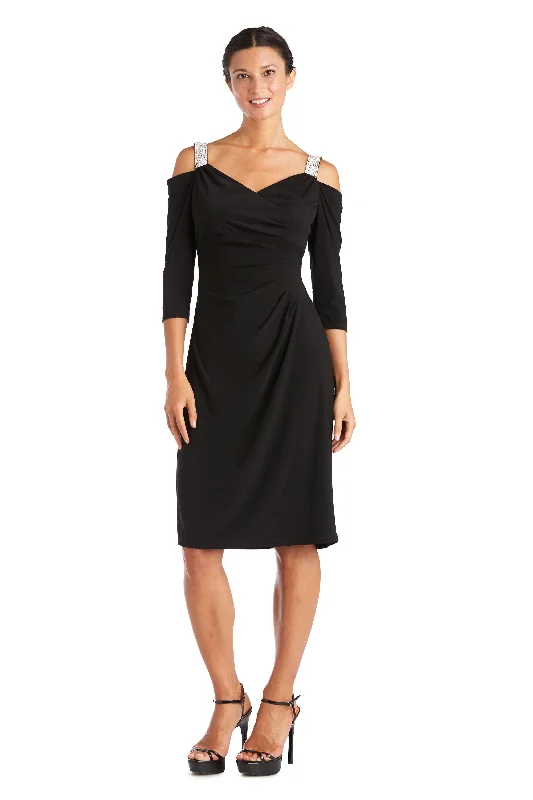 Maxi Formal Dress R&M Richards 7549 Mother Of The Bride Short Dress