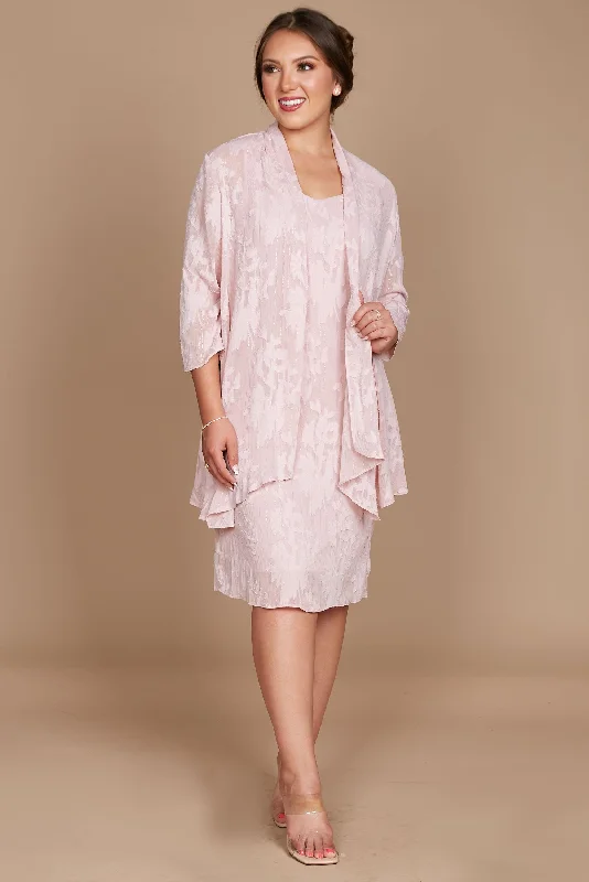 Peplum Dress R&M Richards 9458 Short Mother Of The Bride Dress