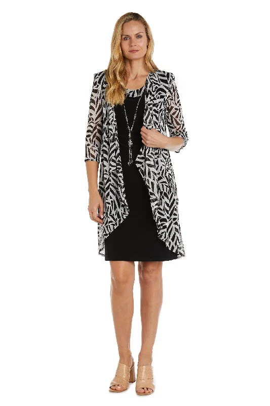 Elegant Tulle Gown R&M Richards 9737 Two Piece Short Jacket Dress Sale